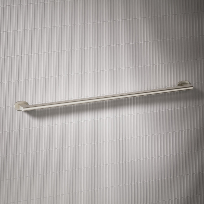 Belay Grab Bar, 1.75" H x 36" L, Brushed Nickel