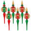 Christmas Swirl Finial Ornament, 12 Inches