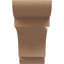 New Brighton cèdre brut grain de bois TimberThane Corbel, apprêté brun clair-88292379