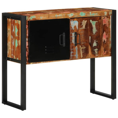 5-2 75cm Solid Wood Top Console Table