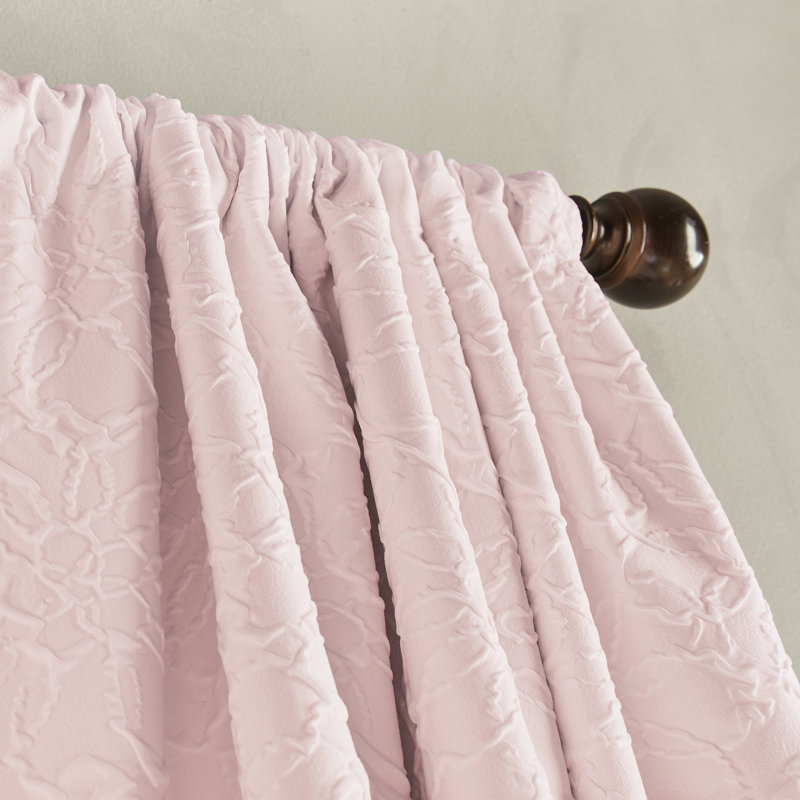 Amiyah Solid Room Darkening Thermal Rod Pocket Single Curtain Panel, 50" W x 84" L, Gray