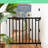 Evalinde Adjustable Pressure Mounted Pet Gate Free Standing Pet Gate Wall Mounted Pet Gate Pet Gate Accessory With Door