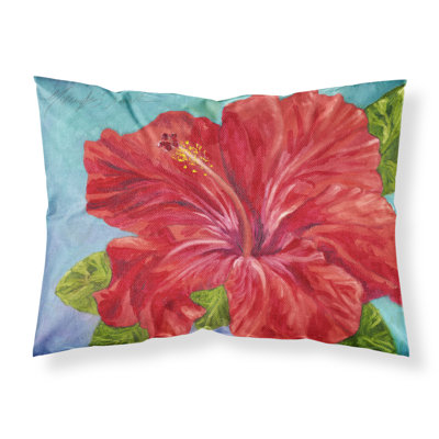 Hibiscus Polyester Jersey Knit