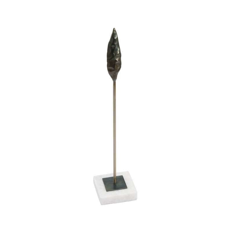 Fletcher Sculpture, 15.25" H x 3.25" W x 3.25" D