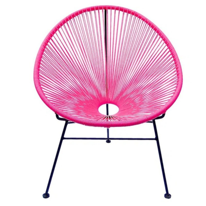 Méridienne Rosie - Siège intérieur / extérieur résistant aux intempéries, Rose
