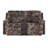 Bruni Brown Console Reclining Loveseat