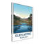 Glen Affric, Scotland - Highland Serenity Travel Poster: Pine-fringed Lochs And Rolling Munros. Giclee Print On Wrapped Canvas. Wall Art, Home Decor - Regions & Scenic Areas, Scotland - Wrapped Canvas Print-1671357563