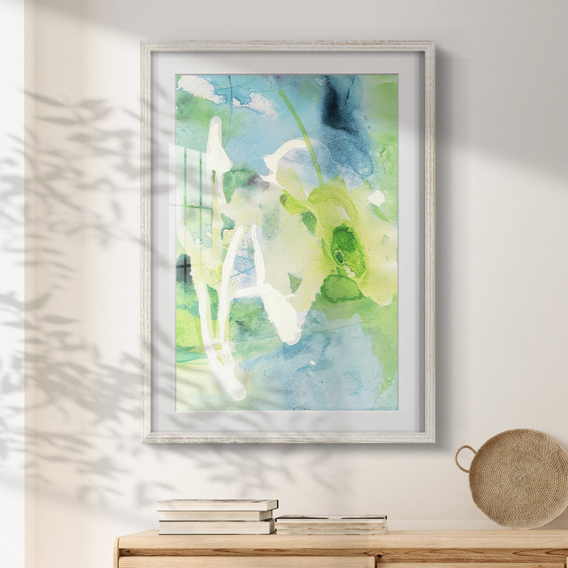 Rising Above III - Impression encadrée, H 19,5 po x l 16,5 po, Blanc