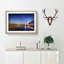 The London Eye & Thames River in Abstract - Picture Frame Painting Print on MDF-55737787-55737783