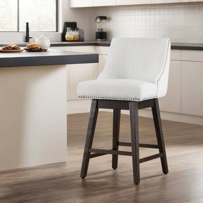 Tabouret de comptoir pivotant 26 po Shurma
