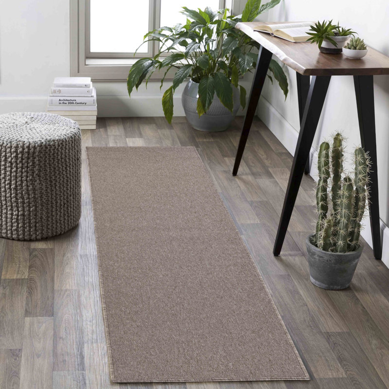 Runner Souta Solid Colour Machine Tufted Shag Area Rug, Rectangle 80 x 150cm