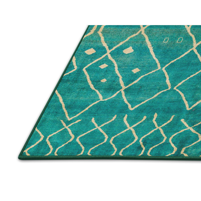 Abstract Indoor Rug, Rectangle 8' x 12'