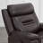 Puspha 37'' W Modern Vegan Leather Swivel Manual Recliner-606100670