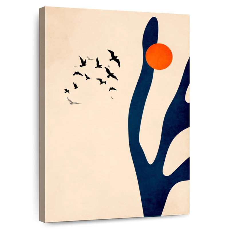 Oiseaux du désert Avery, H 51 po x l 34 po