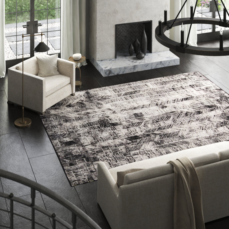 Timeless Chevron Area Rug, Rectangle 7' x 10'