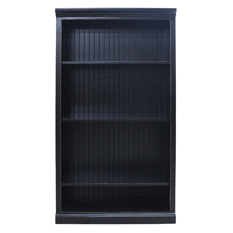 Sherita Bookcase, Antique Black, (3 Shelves) 60” H x 32” W x 14.25” D