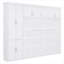 Grand lit escamotable mural avec armoires-107287794