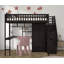 Lit mezzanine double avec bureau intégré Heartlee-1302832007