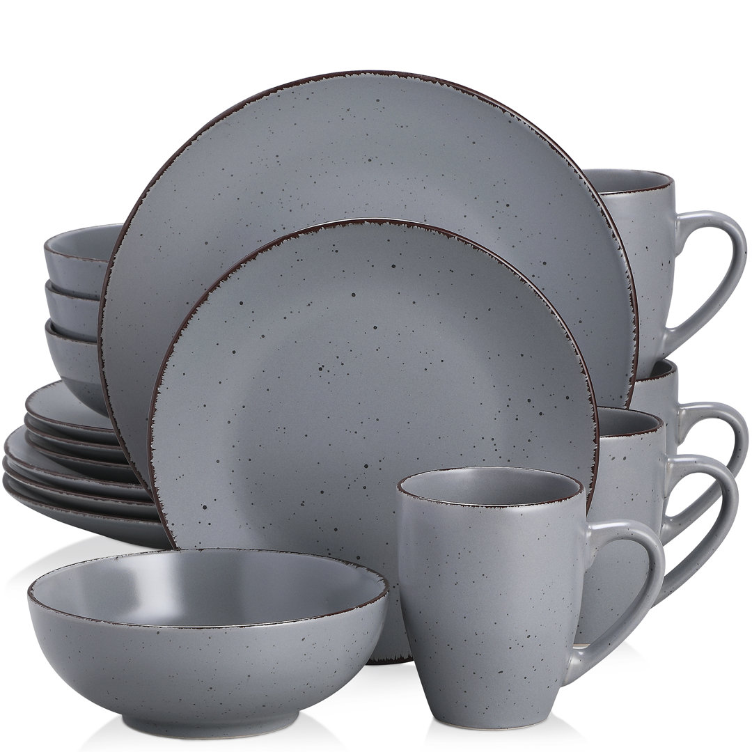16 Piece Dinnerware Set, Service for 4
