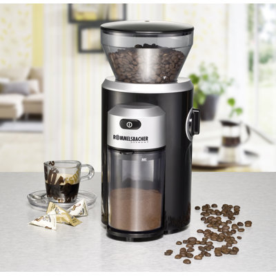 Rommelsbacher 150W Kaffeemühle mit Kegelmahlwerk