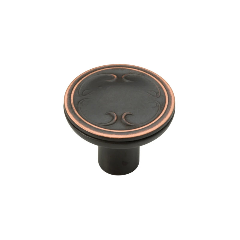 (Paquet de 5) (Paquet de 12) Boutons de vignette 1-1 / 8 po, Bronze / Cuivre