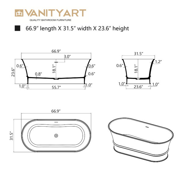 Dimensions du produit