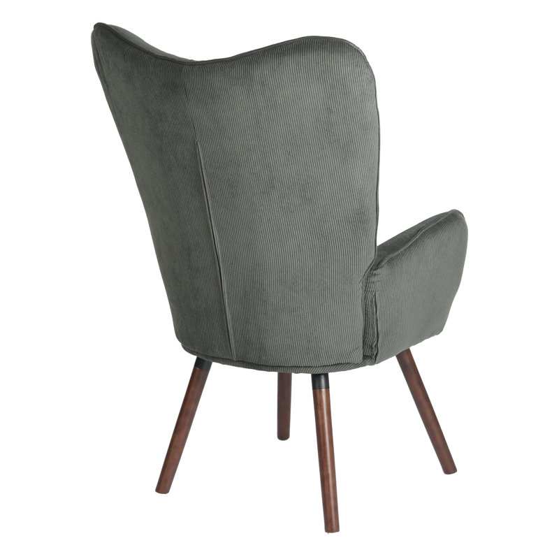 Garmon Upholstered Armchair, Green