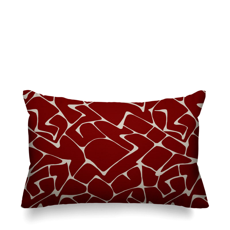 Housse de coussin d'extérieur Huxley, Rouge