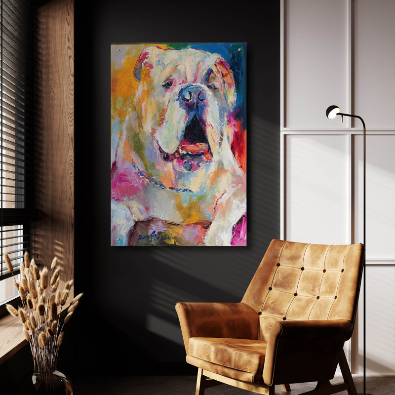 "Art Bull" par Richard Wallich, H 36 po x l 24 po x P 0,2 po