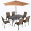 Ensemble de conversation extérieur, ensemble de salle à manger pour patio, cour arrière-691744286