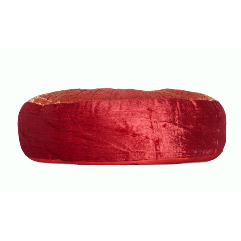 Coussin de sol en velours Chaaya