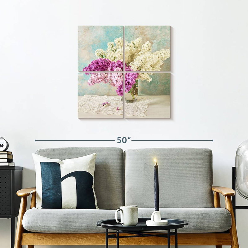 Bouquet de lilas Harnek, H 26 po x l 26 po