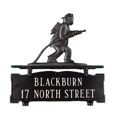 Metal Mailbox Sign