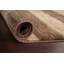 Tapis beige en laine noué à la main de conception unique 2 pi 9 po x 4 pi 2 po Zamo