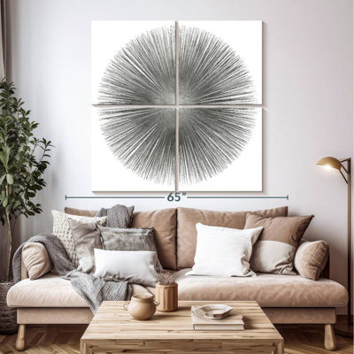 Avery Silver Sunburst I