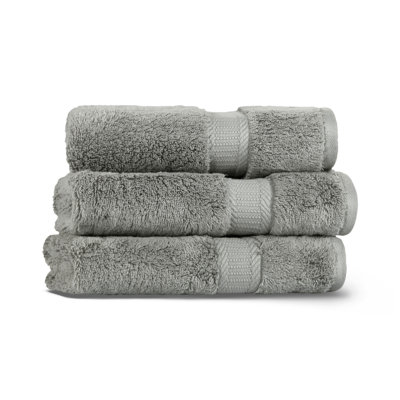 Premium Hand Towel, 65% Cotton / 35% Lyocell, 15.7 x 28.0 inches | Ultra-Soft 550 GSM for Luxurious Absorbency | Machine Washable, Bleach-Free, Tumble Dry Low | Elegant White Color, Perfect for Spa & Home Use