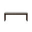 Banc rembourré en bois massif Ginnie-500583005