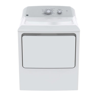 Ge® 6.2 Cu Ft. Capacity Duradrum Electric Dryer White - Gtd32ebmpww