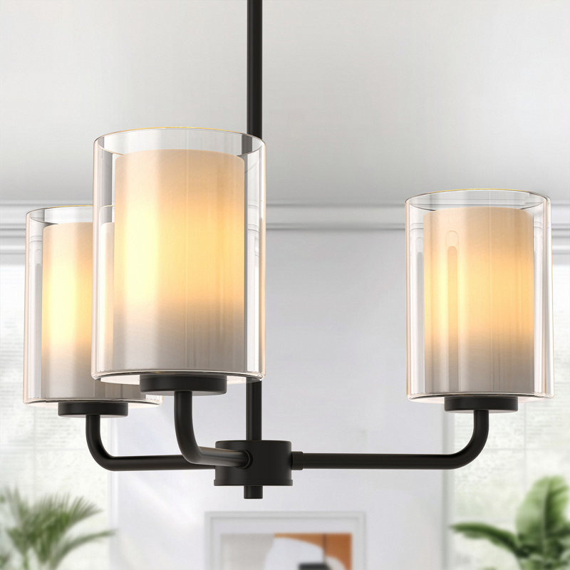 Bauman 3-Light Kitchen Island Chandelier