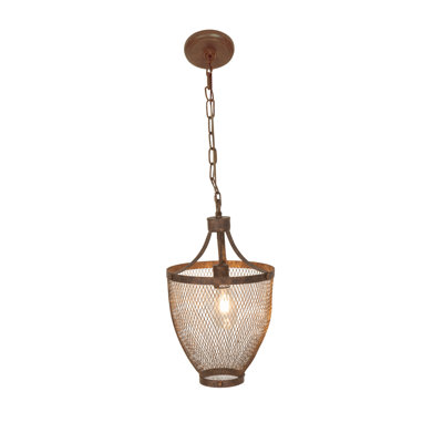 Garrow 1 - Light Metallic Single Pendant