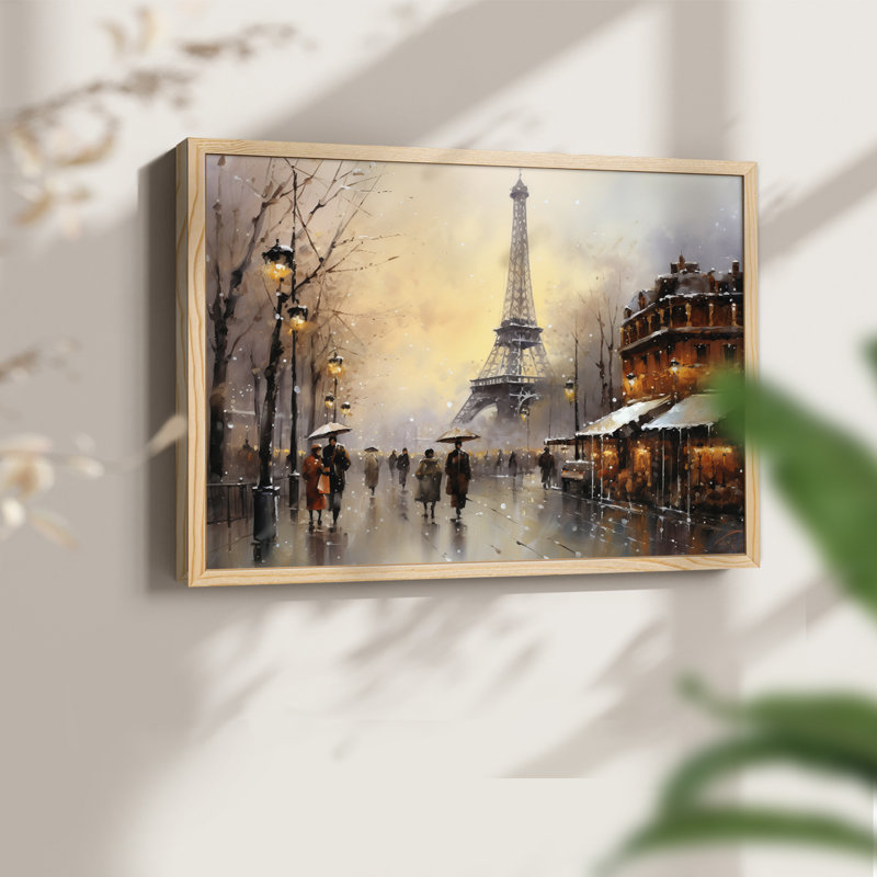 Chirstmas Art-CCCIX -Framed Print - Restickable, Naturel, H 22 po x l 28 po