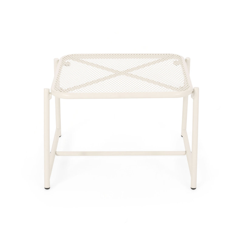 TABLE D'APPOINT H 13 "KINCAID, H 13,25 po x l 19,5 po x P 18 po, Blanc mat