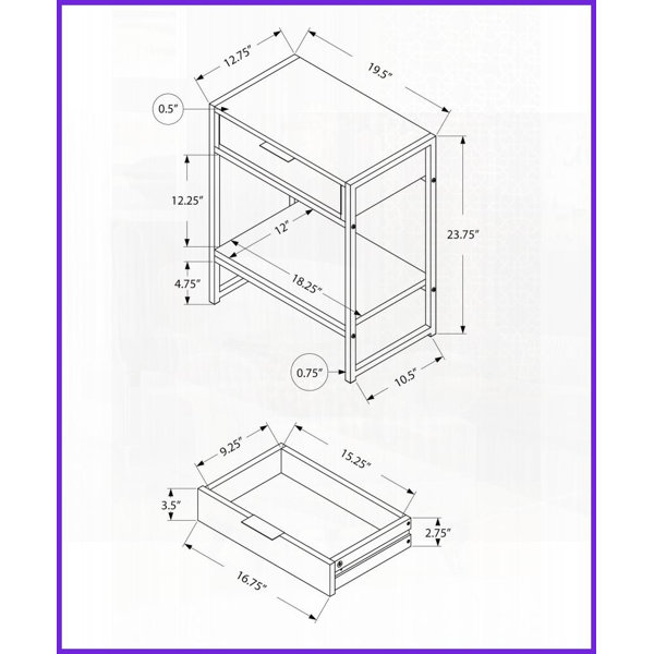 Dimensions du produit