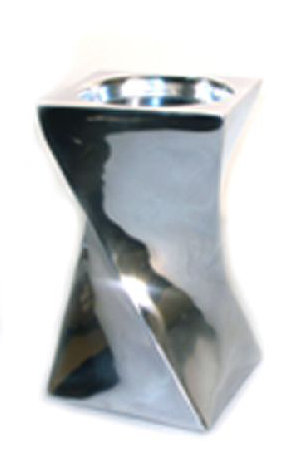 Aluminum Candlestick, 18.5 cm