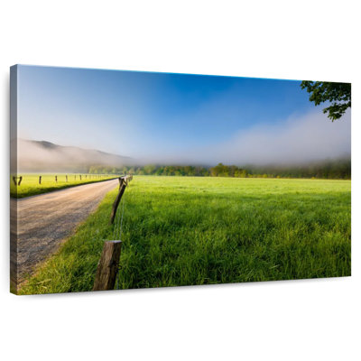 Brume matinale d'Alvord Cades Cove