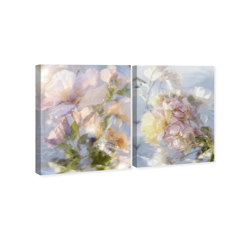 Floral Haze Set Set by Oliver Gal, 16"H x 20"W, Gallery Wrapped