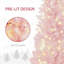 Arbre de Noël rose 5 pi-972683845