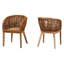 Alexandrah 44.96cm H Low Back Side Chair