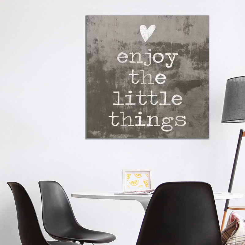 Enjoy The Little Things II by Jamie MacDowell - Wrapped Canvas Print, 93.98 cm H x 93.98 cm W x 3.175 cm D