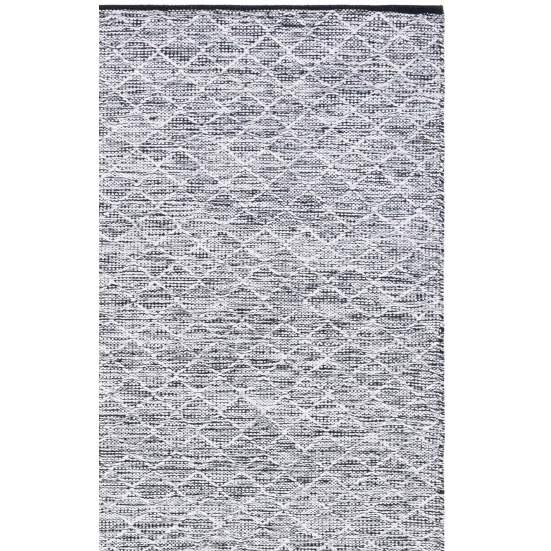 Plarent Flatweave Cotton Geometric Rug, Runner 2'3" x 9'